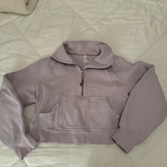 Lululemon Scuba Oversized Funnel Neck Half-Zip Lavender Dew - Picture 3 of 6